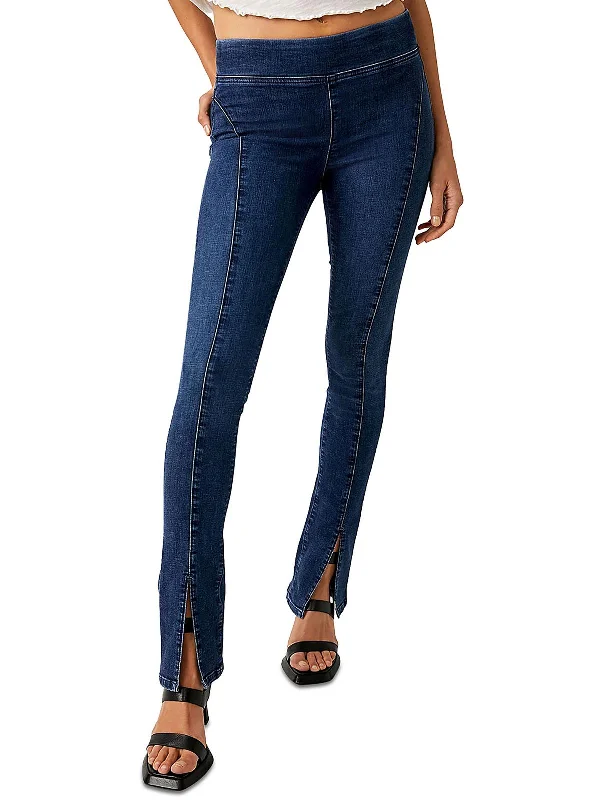 Inventory Reduction Double Dutch Womens Denim Pull on Skinny Jeans