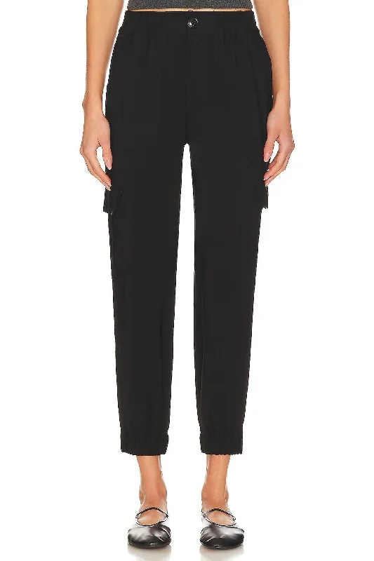 High Rise Harmony Pants In Black