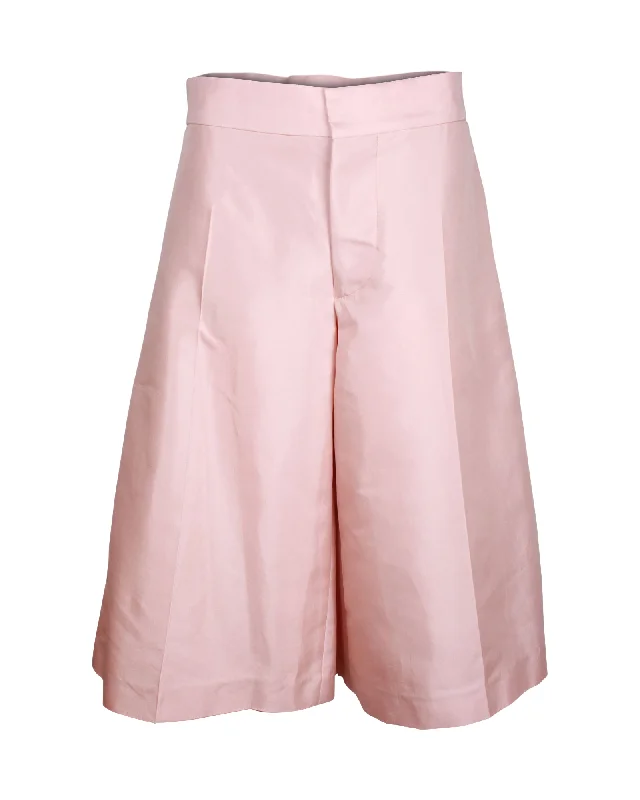 Today’s Deal Marni Wide Leg Culottes in Pink Cotton
