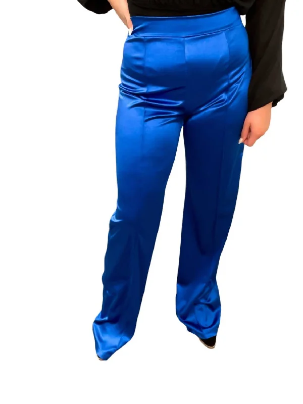 Buy Now Most Wanted Trouser Pants In Royal Blue