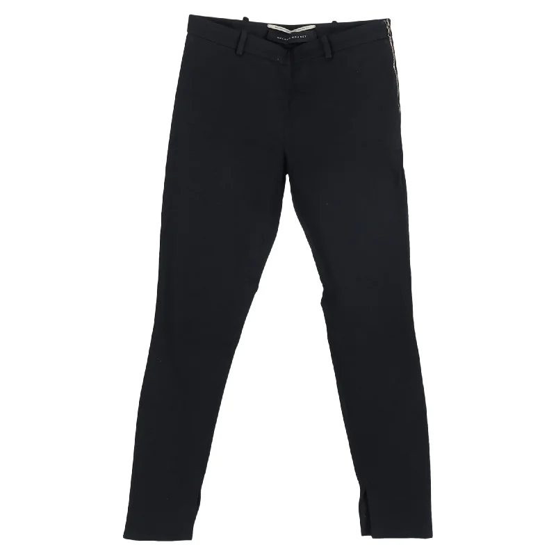 Hurry In Roland Mouret Trousers in Black Cotton