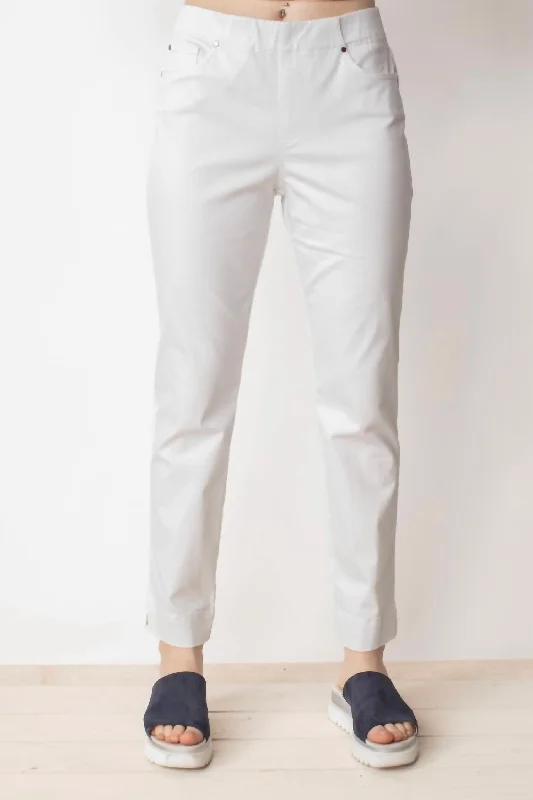 Price Drop Alert Slim Pant In White