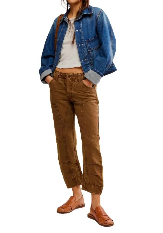 Massive Deals Supersonic Slim Pant In Breen