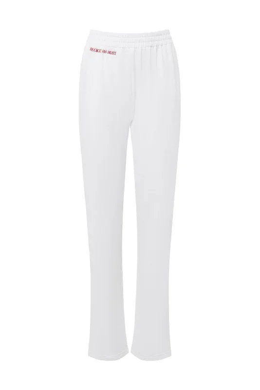 Women's Booked & Busy Jogger Pants In White