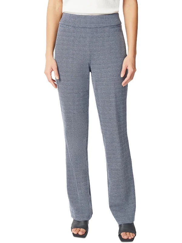 Low Prices Womens Herringbone Pull On Bootcut Pants