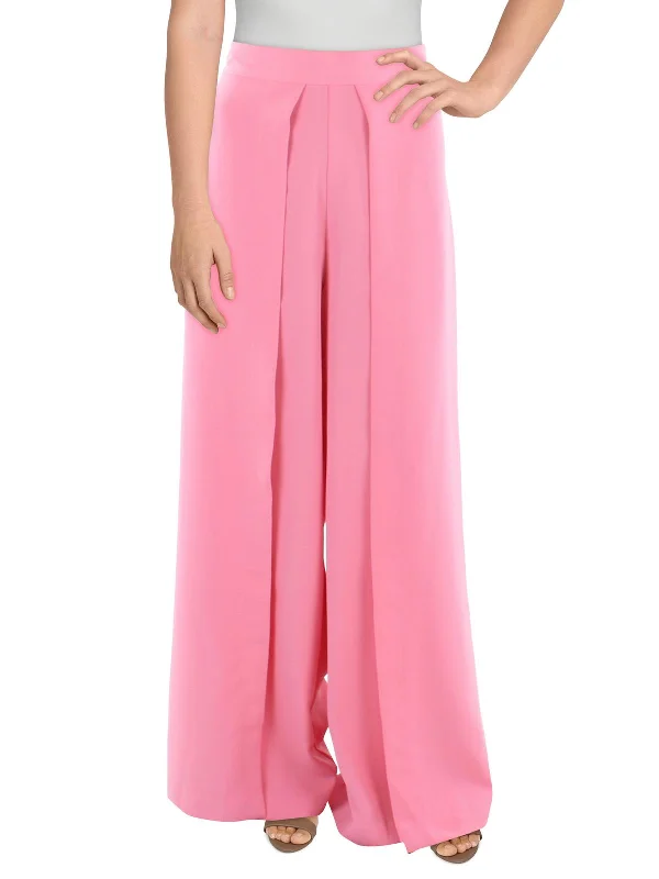 Stock Up and Save Womens High Waist Pleated Wide Leg Pants
