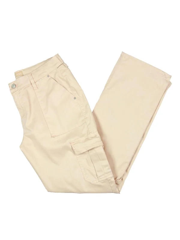 Online Exclusive Womens Mid Rise Deep Pocket Cargo Pants
