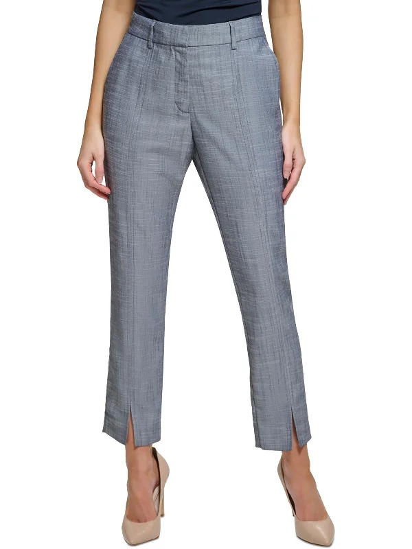 Exclusive Savings Womens Mid-Rise Straight Leg Ankle Pants