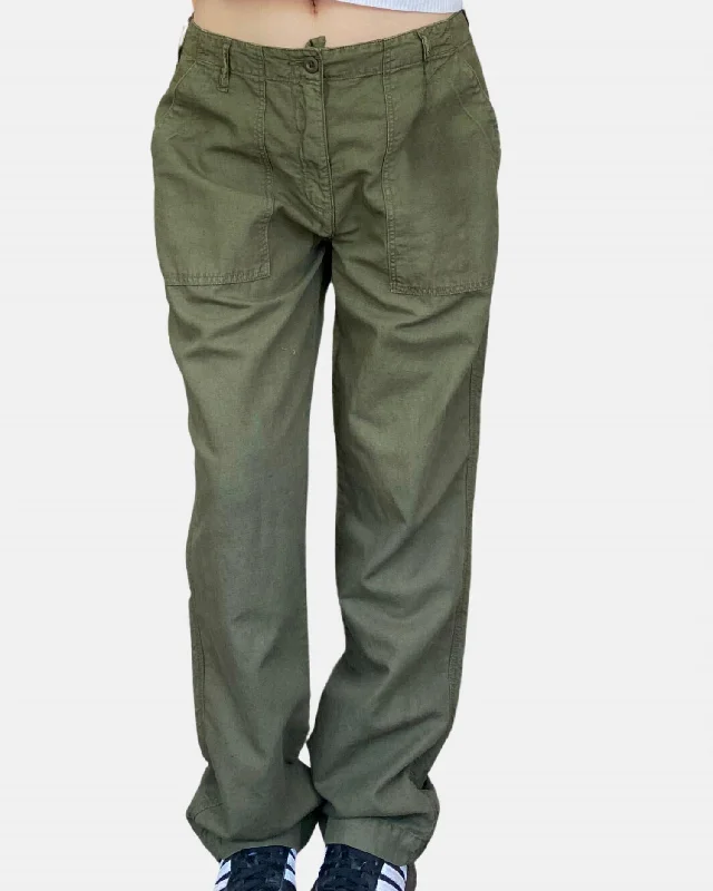 Early Access Women's Patti Woven Pants In Army