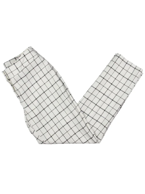 Great Bargains Womens Plaid Skinny Dress Pants