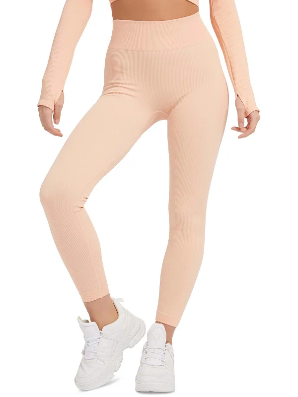 Price Blitz Womens Seamless Ribbed Leggings