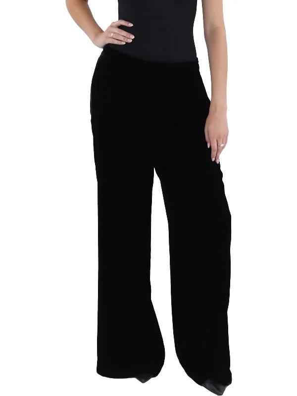 Bargain Blast Womens Wide-Leg Trouser High-Waisted Pants