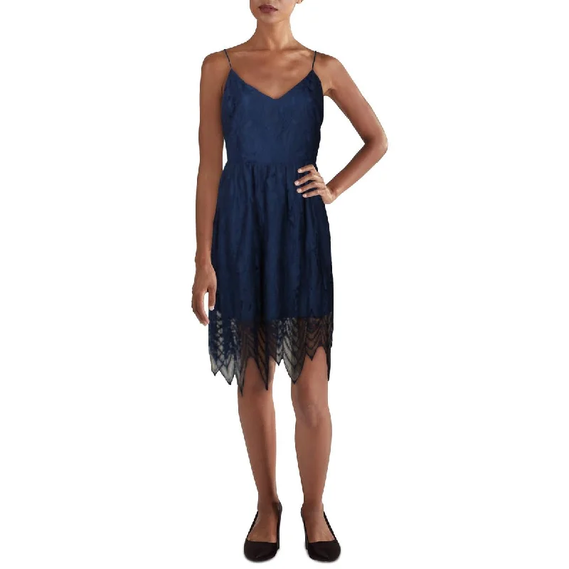 Today's Special BB Dakota Womens Lace Midi Cocktail and Party Dress