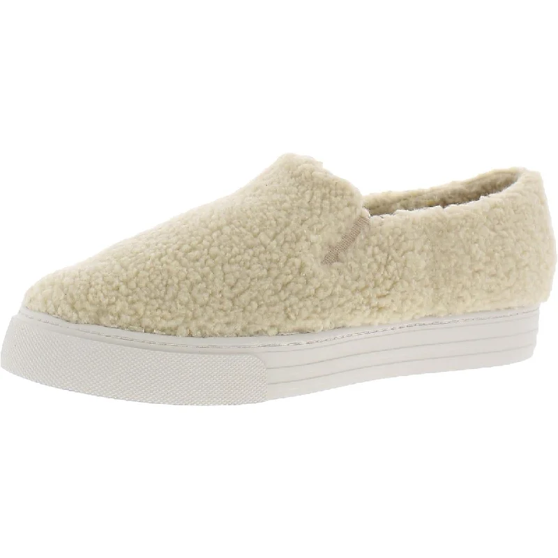 Deal of the Week BC Footwear Women's Your Move Faux Shearling Slip On Platform Loafter Sneaker