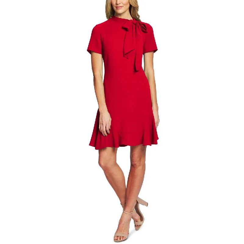 Today’s Deal CeCe Womens Ruffled Bow Cocktail And Party Dress