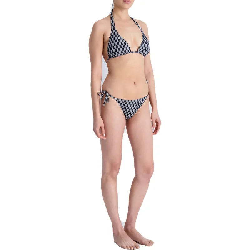 Low Prices CheckHers Women's Printed String Bikini Swim Top Separate