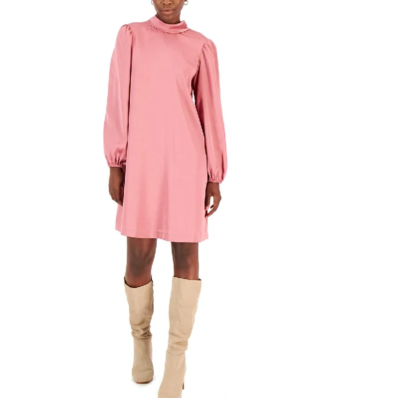 Special Discount INC Womens Tie Back Knee Length Shift Dress