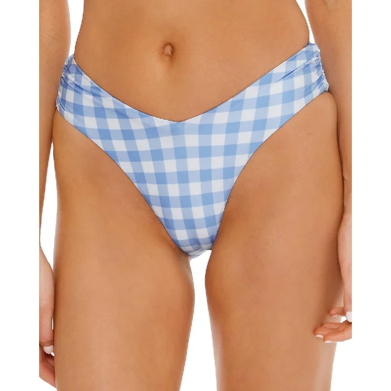 Don't Wait Isabella Rose Womens Chateau Miami Reversible V-Front Swim Bottom Separates