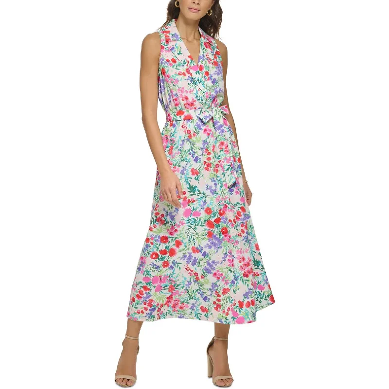 Fantastic Offers Kensie Dresses Womens Woven Floral Midi Dress