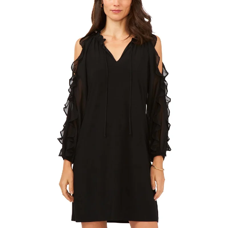 The Best Prices MSK Womens Cold Shoulder Short Mini Dress