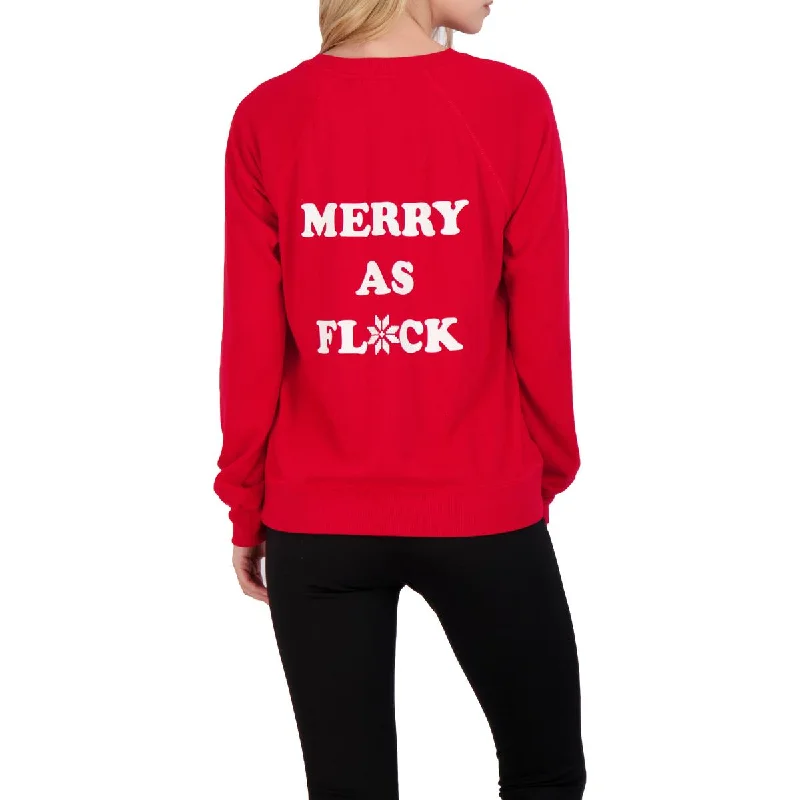 Special Price PJ Salvage Women's Printed Long Sleeve Loungewear Sweatshirt