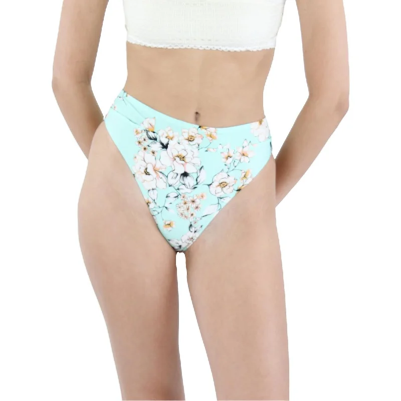 Closeout PQ Swim Womens Full Coverage Floral Swim Bottom Separates