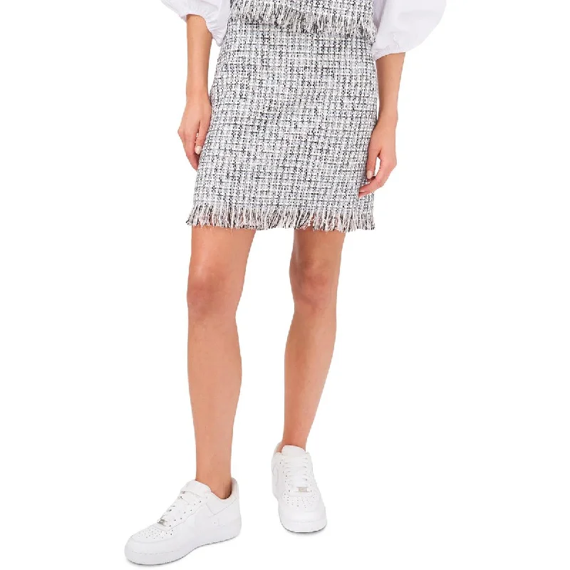Loyalty Reward Riley & Rae Womens Tweed Above Knee Mini Skirt