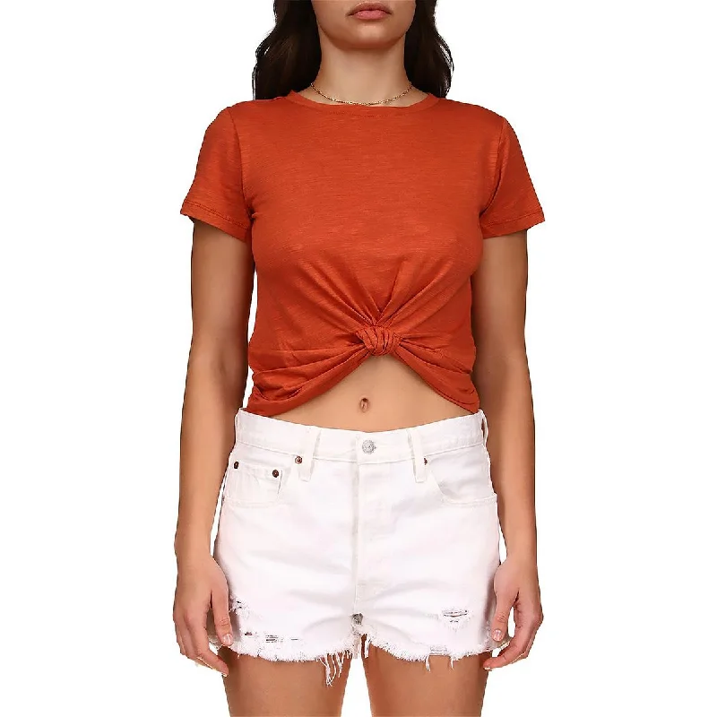 Warehouse Sale Sanctuary Womens Slub Gathered T-Shirt