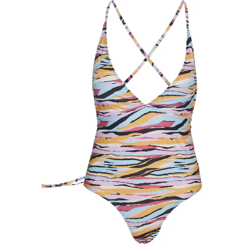 Online Only Vero Moda Womens Beachwear Tie Back One-Piece Swimsuit