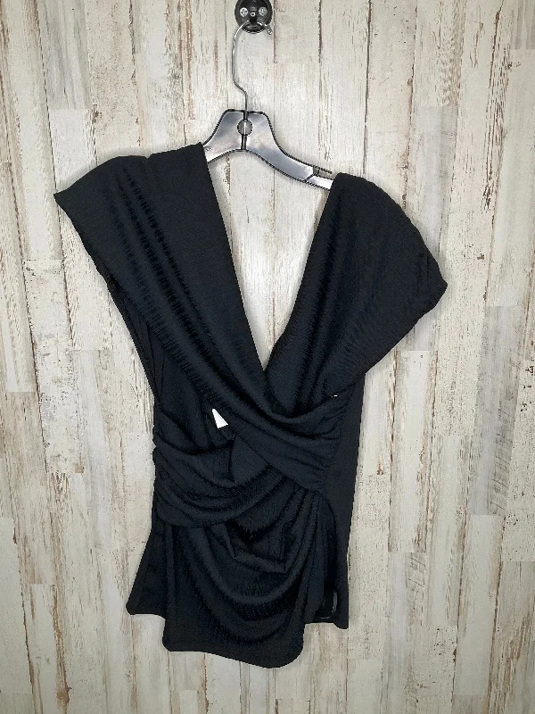 Referral Discount Black Top Short Sleeve Banana Republic, Size 2x