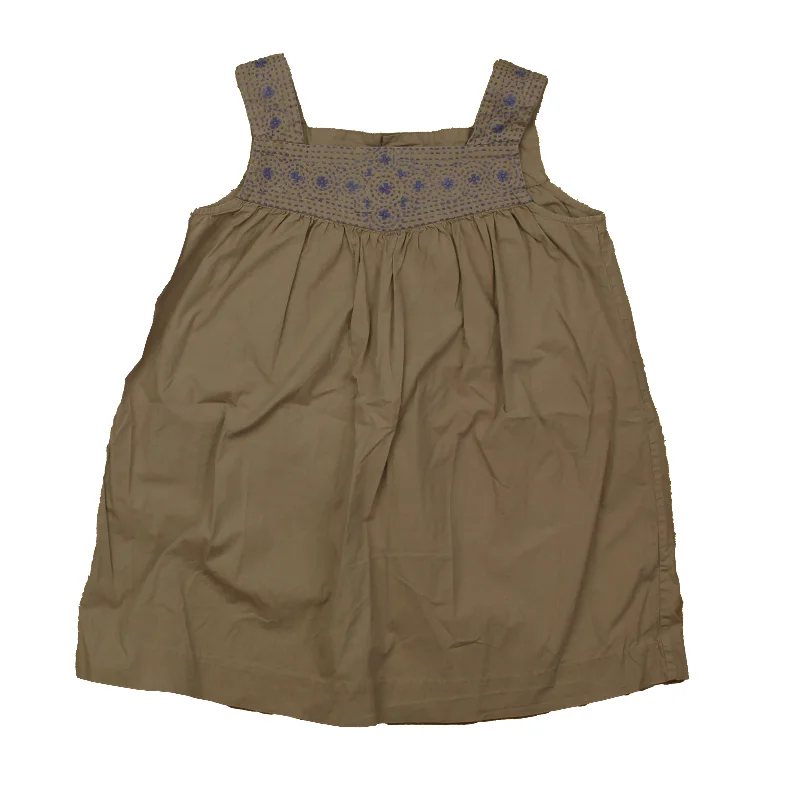 Deal Dash Bonpoint Girls Brown | Blue Blouse