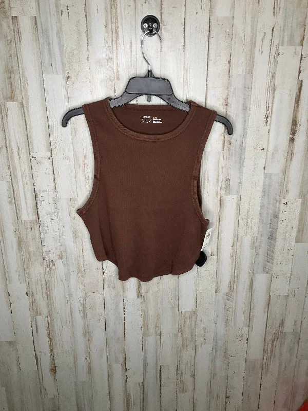 Extra Discounts Brown Top Sleeveless Aerie, Size Xl