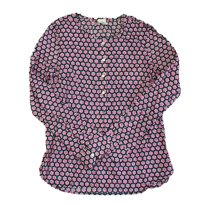 Shop and Save Crewcuts Girls Navy | Pink Stars Blouse