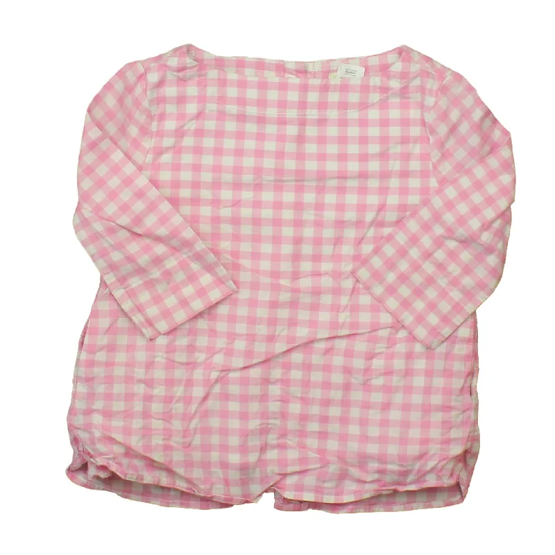 Super Sale Crewcuts Girls White | Pink | Checks Blouse