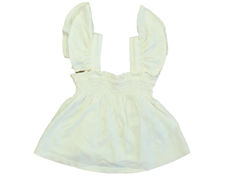 Low Prices Crewcuts Girls White Tank Top