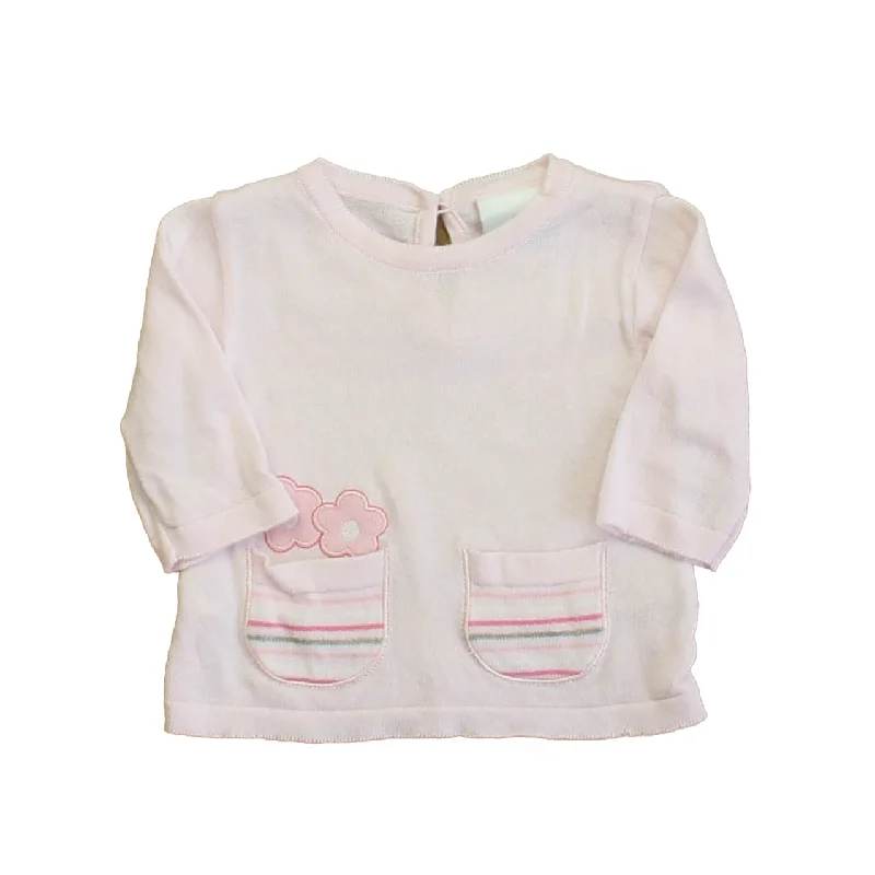 Can't Miss Florence Eiseman Girls Pink Long Sleeve Shirt