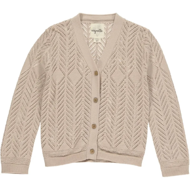 Unmissable Offer Girl's Kenzie Cardigan In Oatmeal