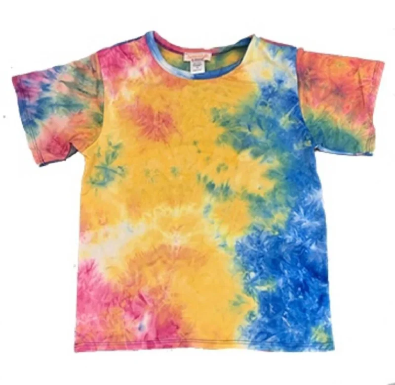 Bargain Prices Girls Rainbow Tie Dye Tee In Multicolor