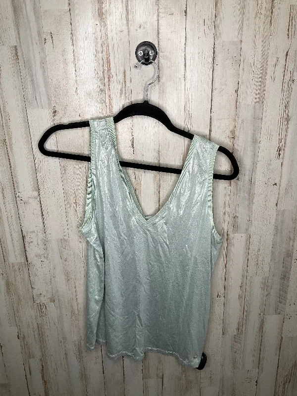 Weekend Special Green Top Sleeveless Ted Baker, Size Xs