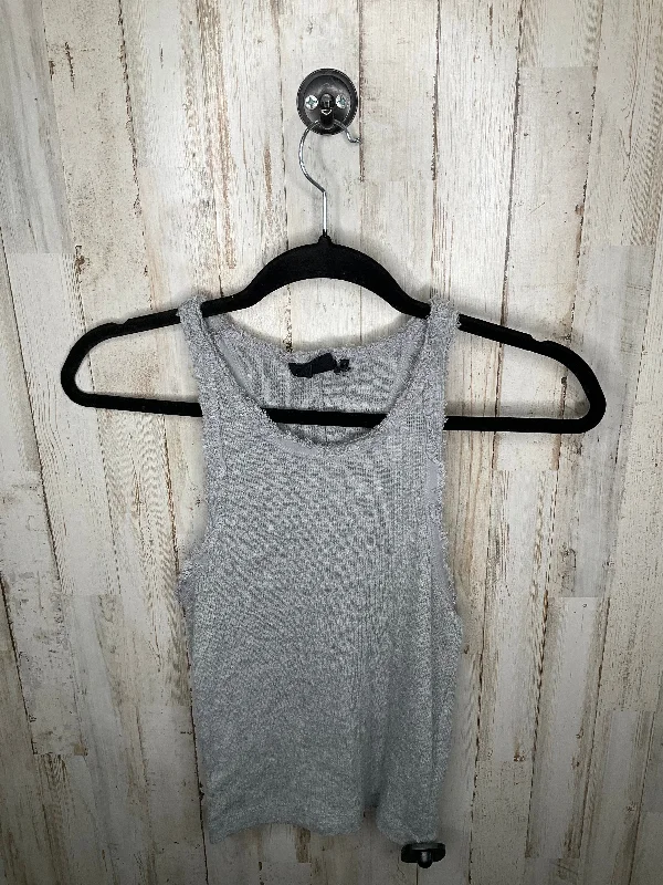 Crazy Deals Grey Top Sleeveless Free People, Size S