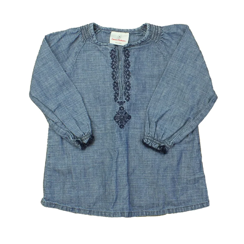 Reduced Prices Hanna Andersson Girls Blue Blouse