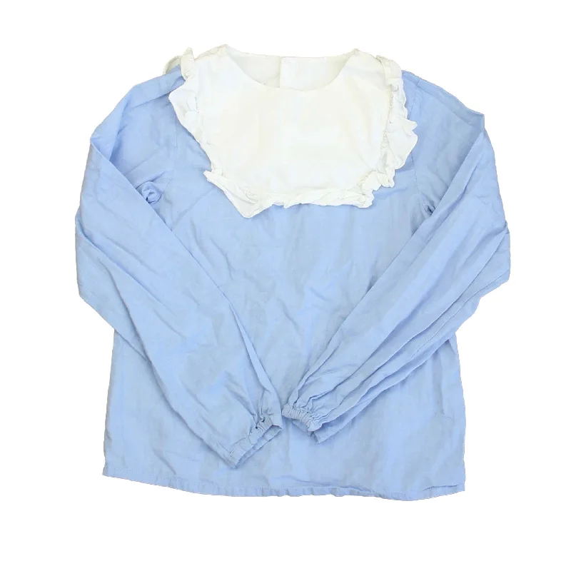 The Best Prices Jacadi Girls Blue | White Blouse
