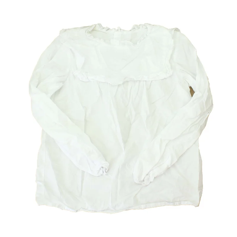 Limited Time Discount Jacadi Girls White Blouse