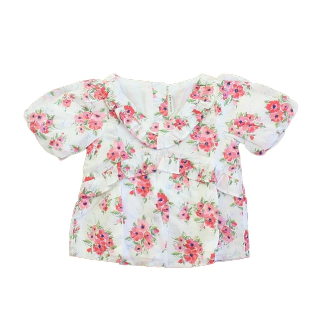 Savings Galore Janie and Jack Girls Pink Floral Blouse