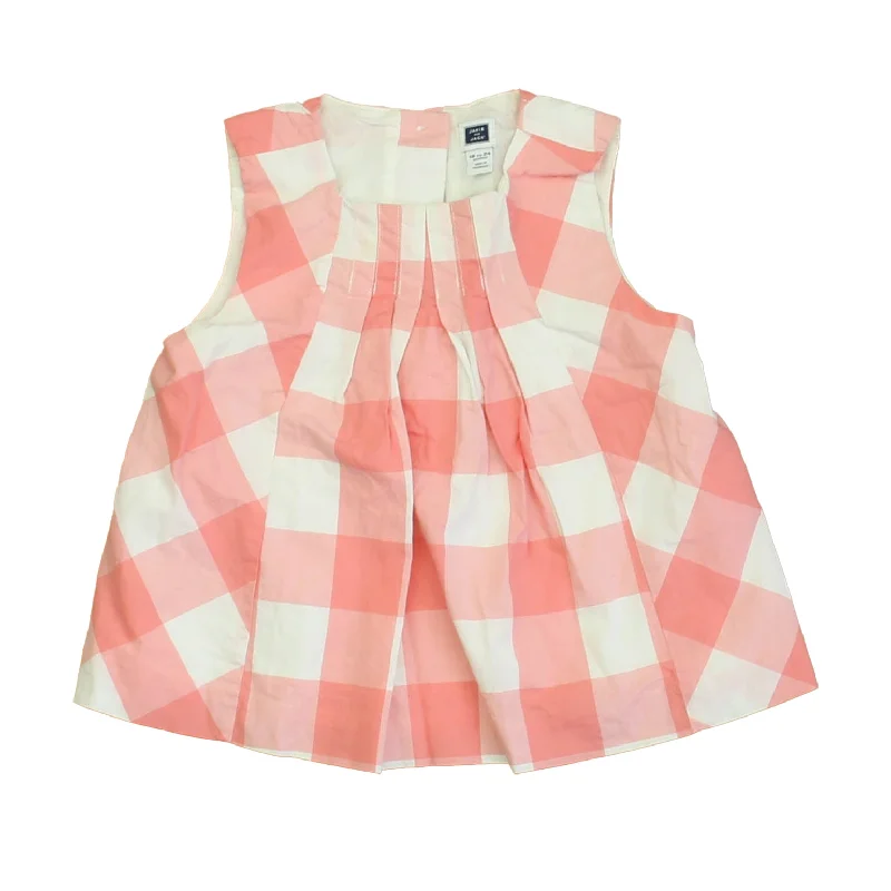 Buy More, Save More Janie and Jack Girls Pink | White Blouse