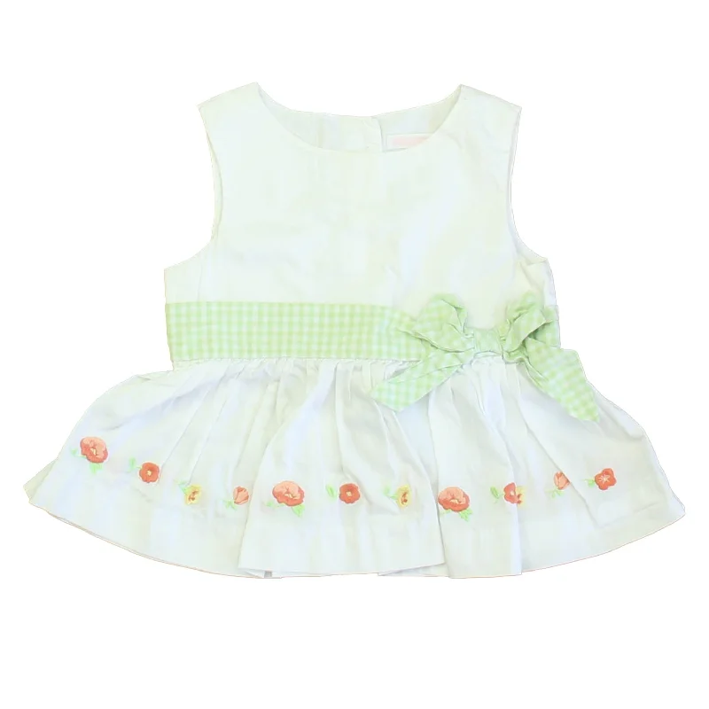 Deal of the Week Janie and Jack Girls White | Green Blouse