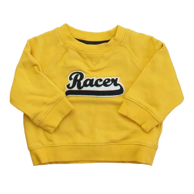 Early Access Janie and Jack Girls Yellow | Navy Long Sleeve Shirt