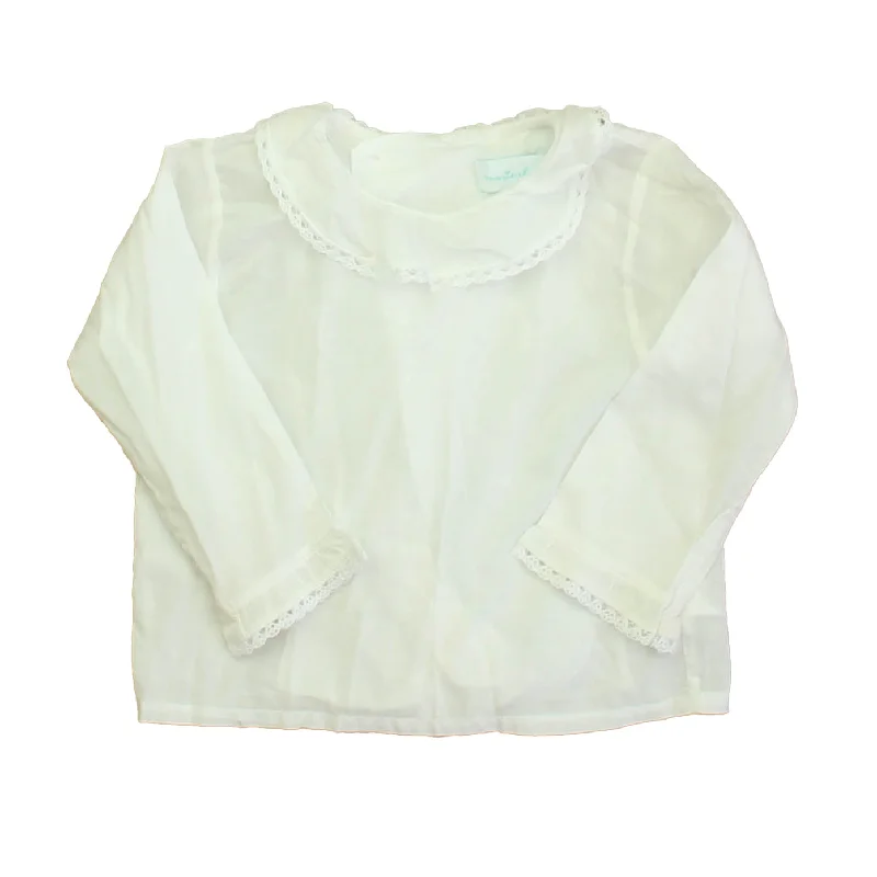 Bonus Savings Marie Chantal Girls White Blouse