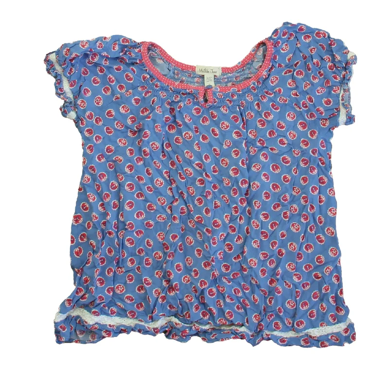 Online Specials Matilda Jane Girls Blue | Pink Blouse