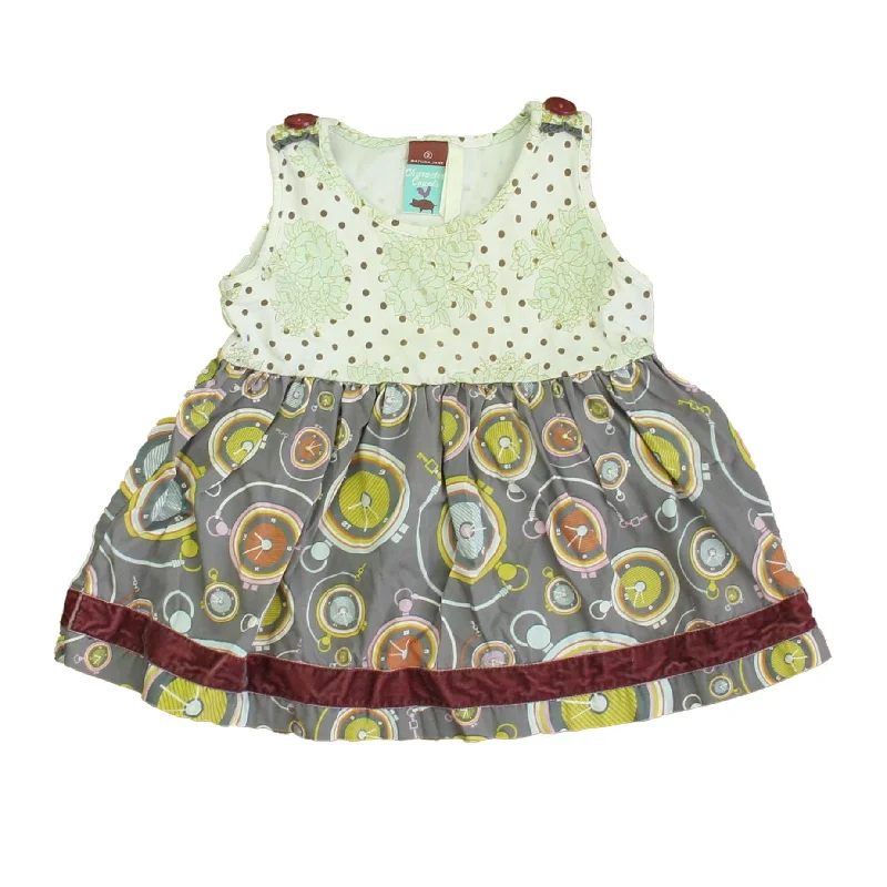 Limited Edition Matilda Jane Girls Ivory | Brown | Gray Clocks Blouse